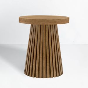 FORESTA SIDE TABLE ΦΥΣΙΚΟ 50x50x58cm