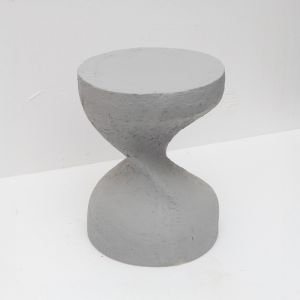 INDUSTRIAL SIDE TABLE ΛΕΥΚΟ 39.5x39.5x52.5cm