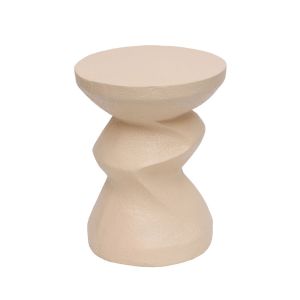 LATTE SIDE TABLE BEIGE 40.5x40.5x51cm