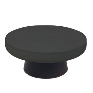 MYKONOS COFFEE TABLE ΜΑΥΡΟ 90x90x39cm