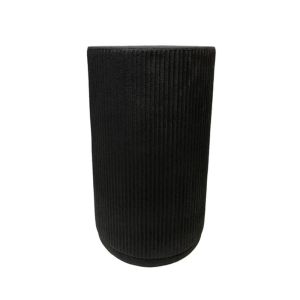 STYLOS SIDE TABLE ΜΑΥΡΟ 34x34x58cm