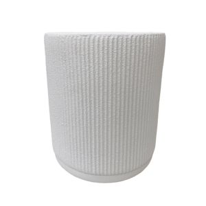 STYLOS SIDE TABLE ΛΕΥΚΟ 34x34x40cm