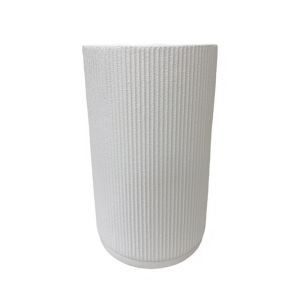 STYLOS SIDE TABLE ΛΕΥΚΟ 34x34x58cm