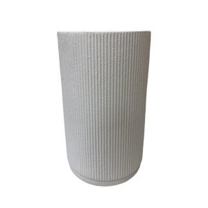 STYLOS SIDE TABLE ΛΕΥΚΟ 34x34x58cm