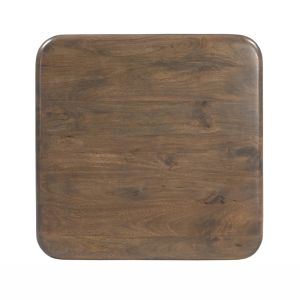 ROUTE COFFEE TABLE ΚΑΡΥΔΙ ΣΚΟΥΡΟ 60x60x45cm