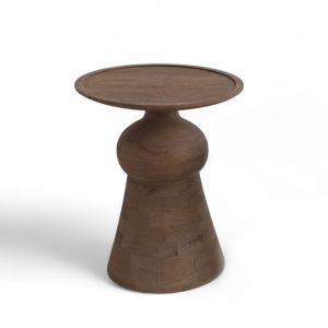 FIGURE SIDE TABLE ΚΑΡΥΔΙ ΑΝΟΙΧΤΟ 45x45x55cm