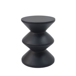 CONTOUR SIDE TABLE ΜΑΥΡΟ 35x35x47cm