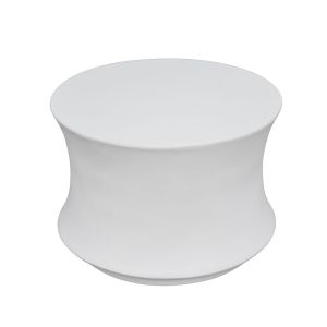 ARC COFFEE TABLE ΛΕΥΚΟ 60x60x41cm