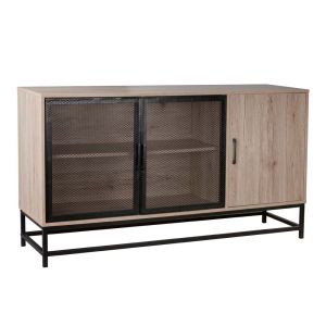 PLEGMA ΜΠΟΥΦΕΣ SONOMA ΜΑΥΡΟ 150x40x82cm
