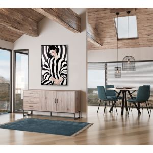 NATURE ΜΠΟΥΦΕΣ OAK 160x40x75cm