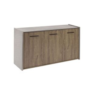 BONDI 2 ΜΠΟΥΦΕΣ SONOMA ΣΚΟΥΡΟ CEMENT 160x45x85cm