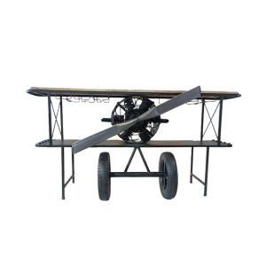 AVIATION ΚΟΝΣΟΛΑ BAR ΦΥΣΙΚΟ 191x58x91cm