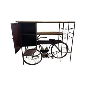 TRICYCLE ΚΟΝΣΟΛΑ BAR BORDEAUX ΦΥΣΙΚΟ 178x53x145cm
