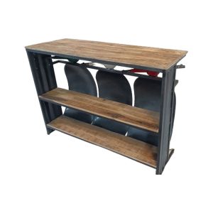 VESPA ΚΟΝΣΟΛΑ ΠΡΑΣΙΝΟ ΛΕΥΚΟ ΚΟΚΚΙΝΟ 138x52x100cm