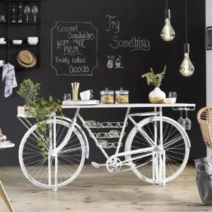 CYCLING ΚΟΝΣΟΛΑ OFF WHITE ΦΥΣΙΚΟ 183x36x84cm