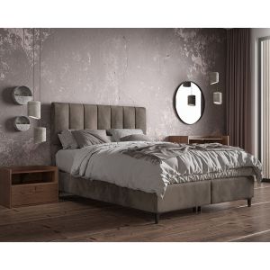 STICKS ΚΡΕΒΑΤΙ ΜΕ ΑΠΟΘΗΚ. ΧΩΡΟ (ΓΙΑ ΣΤΡΩΜΑ 160x200cm) CAMEL 05-911 223x166x120cm