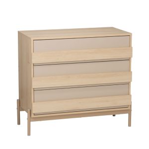 CAPPUCCINO ΣΥΡΤΑΡΙΕΡΑ 3ΣΥΡΤΑΡΙΑ SONOMA LATTE 80x40x75cm