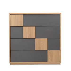 JENGA ΣΥΡΤΑΡΙΕΡΑ SONOMA ΓΚΡΙ 80x40x80cm