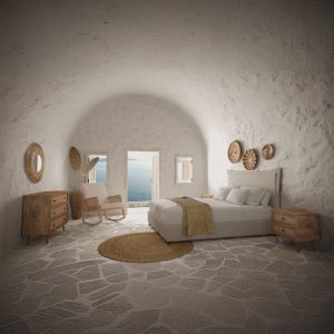 LONGWAVE ΚΡΕΒΑΤΙ ΜΕ ΑΠΟΘΗΚ. ΧΩΡΟ (ΓΙΑ ΣΤΡΩΜΑ 160x200cm) OFF WHITE 06-900 214x180x140cm