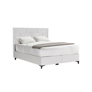 BRICK ΚΡΕΒΑΤΙ ΜΕ ΑΠΟΘΗΚ. ΧΩΡΟ (ΓΙΑ ΣΤΡΩΜΑ 160x200cm) OFF WHITE 16-450 215x165x121cm