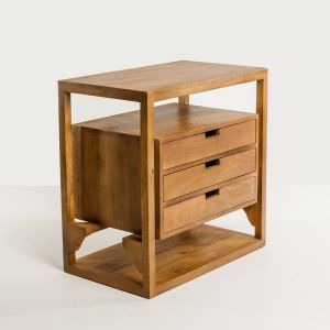 ELIS ΚΟΜΟΔΙΝΟ 3ΣΥΡΤΑΡΙΑ ΦΥΣΙΚΟ 65x38x65cm