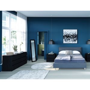 SIMPLE ΚΑΘΡΕΠΤΗΣ ΕΠΙΔΑΠΕΔΙΟΣ ΜΑΥΡΟ 45x4.6x146cm