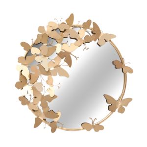 SCIAME ΚΑΘΡΕΠΤΗΣ ΤΟΙΧΟΥ ΧΡΥΣΟ 64x7.5x63cm