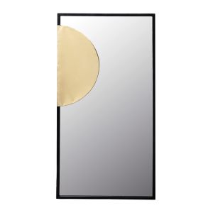 LAMINA 91,4 ΚΑΘΡΕΠΤΗΣ ΤΟΙΧΟΥ ΜΑΥΡΟ 45.7x2x91.4cm