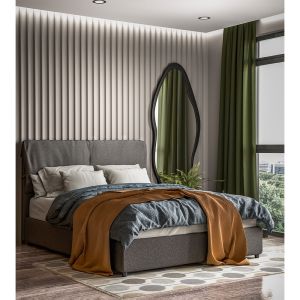 SPLATCH ΚΑΘΡΕΠΤΗΣ ΜΑΥΡΟ ΜΑΤ 80x180cm