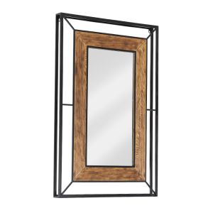 MISTRAS ΚΑΘΡΕΠΤΗΣ ΦΥΣΙΚΟ ΜΑΥΡΟ 80x120cm