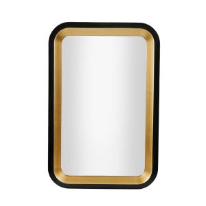 CONTRASTO ΚΑΘΡΕΠΤΗΣ ΜΑΥΡΟ ΧΡΥΣΟ 71x107cm