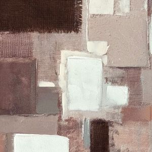 MOCHA ΠΙΝΑΚΑΣ ΔΙΑΚΟΣΜΗΤΙΚΟΣ ΜΕ ΚΟΡΝΙΖΑ 80x120x4cm ΚΑΜΒΑΣ ΜΠΕΖ ΚΑΦΕ ΞΥΛΟ