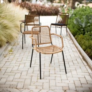 HANG ΚΑΡΕΚΛΑ ΦΥΣΙΚΟ ΣΚΟΥΡΟ 48x61x83cm