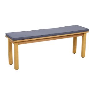 PIAZZA ΠΑΓΚΑΚΙ ΦΥΣΙΚΟ ΓΚΡΙ ΑΝΟΙΧΤΟ 130x35x45cm