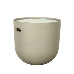 CAP COFFEE TABLE CEMENT ΑΝΟΙΧΤΟ 49x49x45cm