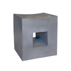 SQUARE ΣΚΑΜΠΟ CEMENT 43x40x45cm