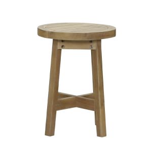 ANASA SIDE TABLE ΦΥΣΙΚΟ 40x40x48cm