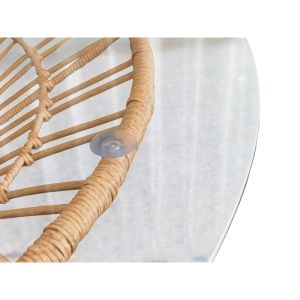 PRISMA ΤΡΑΠΕΖΙ ΦΥΣΙΚΟ 130x130x74cm