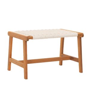 MESH ΣΚΑΜΠΟ ΛΕΥΚΟ ΦΥΣΙΚΟ 57x41x35.5cm