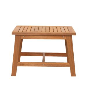 EDGAR SIDE TABLE ΦΥΣΙΚΟ 55x55x38cm
