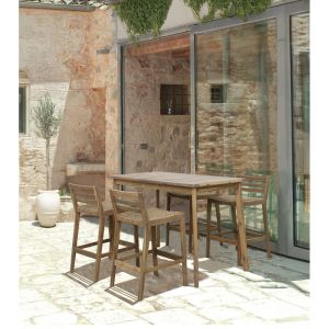 TOUJOUR ΤΡΑΠΕΖΙ BAR ΦΥΣΙΚΟ 131.5x70x90cm