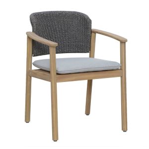 FREELAND ΚΑΡΕΚΛΑ ΜΑΞΙΛΑΡΙ ΦΥΣΙΚΟ ΓΚΡΙ 62x62.5x80.5cm