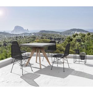 CALDERA ΤΡΑΠΕΖΙ CEMENT 90x90x74.5cm