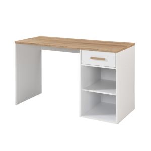 PRACTICO 120 ΓΡΑΦΕΙΟ 1ΣΥΡΤΑΡΙ ΛΕΥΚΟ ΦΥΣΙΚΟ 120x50x76cm