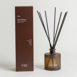 ZOE - ISLAND WHISPER ΑΡΩΜΑΤΙΚΟ ΧΩΡΟΥ 100ml 6.4x6.4x23.3cm ΓΥΑΛΙ ΑΡΩΜΑΤΙΚΟ ΥΓΡΟ