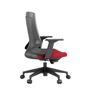 BOLD ΚΑΡΕΚΛΑ ΓΡΑΦΕΙΟΥ ΓΚΡΙ ΣΚΟΥΡΟ BORDEAUX 60x63x108cm