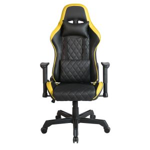 RANGER ΚΑΡΕΚΛΑ GAMING ΓΡΑΦΕΙΟΥ ΜΑΥΡΟ ΚΙΤΡΙΝΟ 52x74x138cm