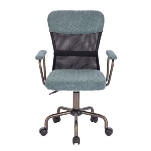 BELL ΚΑΡΕΚΛΑ ΓΡΑΦΕΙΟΥ ΜΕΝΤΑ GUNMETAL 54x52x92cm