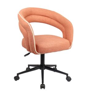 LA LUNA ΚΑΡΕΚΛΑ ΓΡΑΦΕΙΟΥ TERRACOTTA 59x56.5x87.5cm