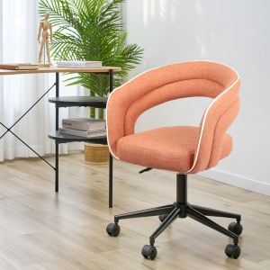 LA LUNA ΚΑΡΕΚΛΑ ΓΡΑΦΕΙΟΥ TERRACOTTA 59x56.5x87.5cm